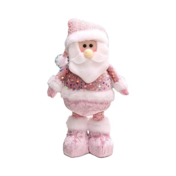 Imagem de Decorações de Natal: Boneco de Neve, Papai Noel e Rena com Lantejoulas