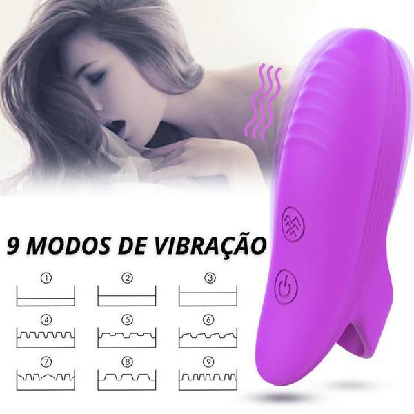 Imagem de Dedeira Dory S-Hande 9 Modos de Vibrações em Silicone 9,4cm x 3,2cm Mácia Portátil Recarregável