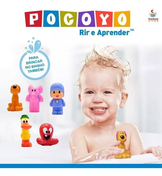 Dedoche Fantoche Mini Miniaturas 5 pçs Turma do Pocoyo Cód. 2308 - Cardoso Toys Imagem de Dedoche Fantoche Mini Miniaturas 5 pçs Turma do Pocoyo Cód. 2308