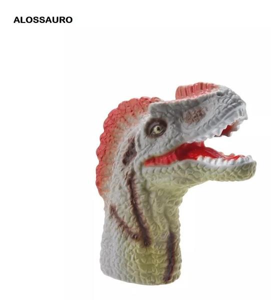 Imagem de Dedoches Dinossauro 5 Peças T-rex Infantil Fantoche Bee Toys