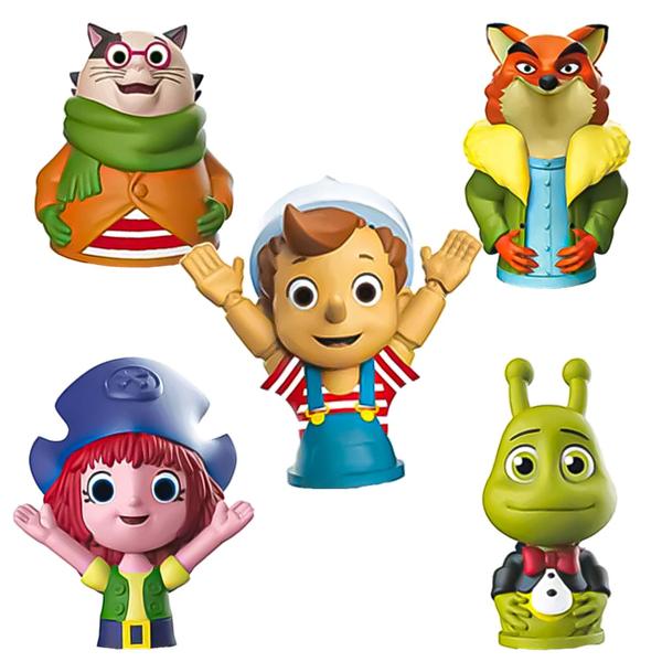 Dedoches Pinóquio Brinquedo Em Vinil Personagens Miniaturas Historinha Com Fantoche De Dedo - Líder Brinquedos Imagem de Dedoches Pinóquio Brinquedo Em Vinil Personagens Miniaturas Historinha Com Fantoche De Dedo - Líder Brinquedos