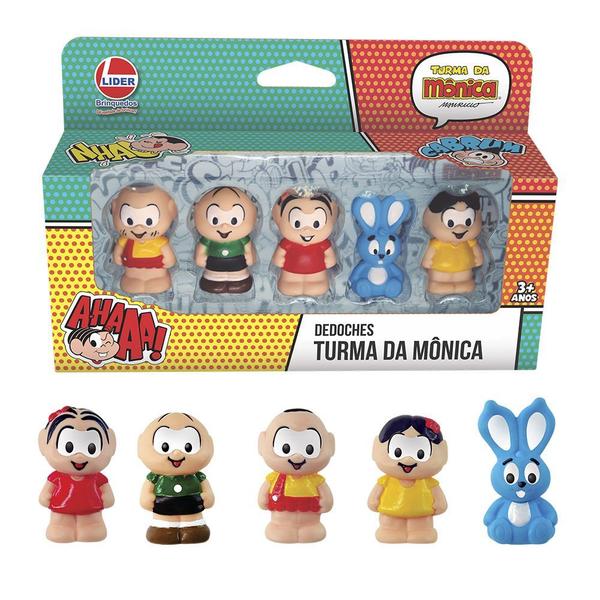 Imagem de Dedoches Turma da Monica Lider Brinquedos - 3009