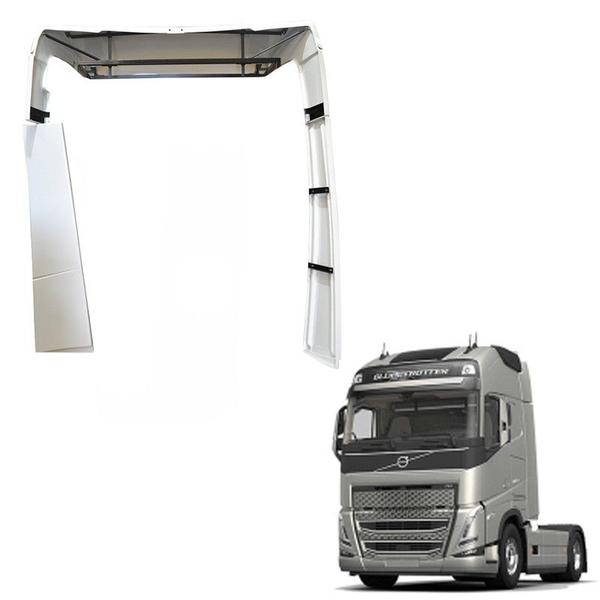 Imagem de Defletor De Ar Volvo Fh Globetrotter 2015 Lateral Articulado