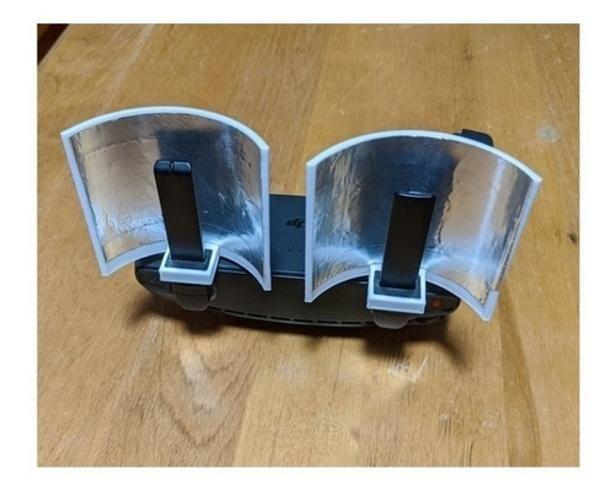 Defletor De Sinal Antena Booster Dji Mavic Mini E Spark - Sns3D Imagem de Defletor De Sinal Antena Booster Dji Mavic Mini E Spark