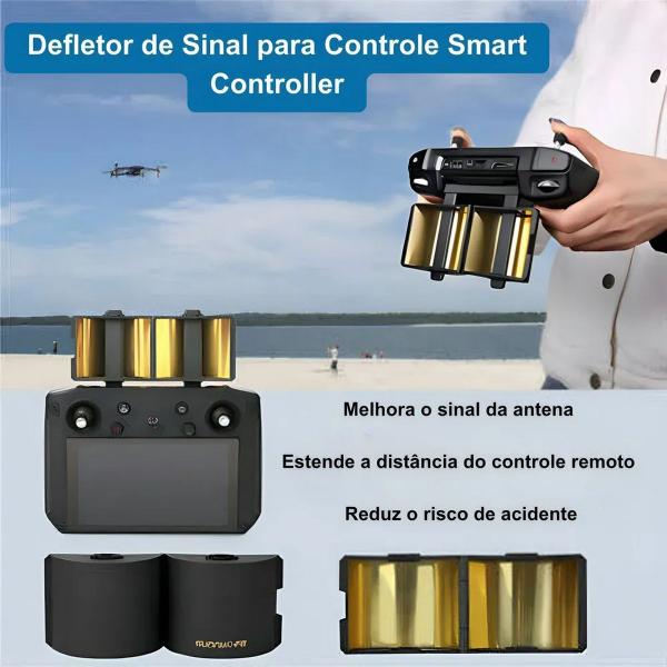 Imagem de Defletor de Sinal Controle DJI Mavic 2