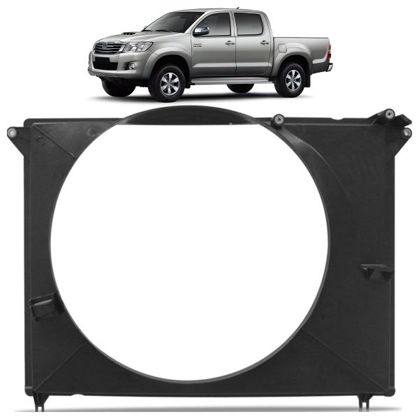 Imagem de Defletor Radiador Hilux Srv 2012 A 2015 2.7 Flex