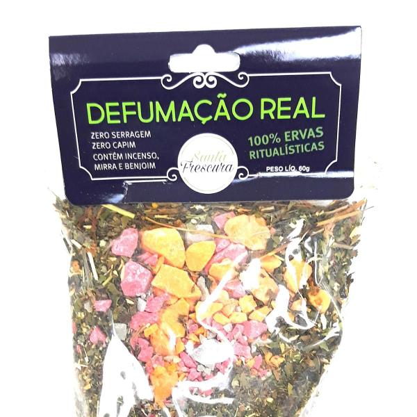 Defumação Real Ervas Descarrego Forte Completo Defesa Limpeza Espiritual - Santa Frescura Imagem de Defumação Real Ervas Descarrego Forte Completo Defesa Limpeza Espiritual