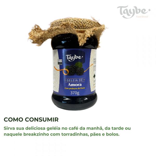 Imagem de Deliciosa Geleia De Amora Artesanal Importada 370g  -  Taybe