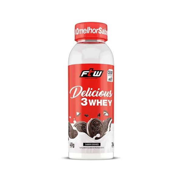 Imagem de Delicious 3Whey (40g) - Sabor: Cookies