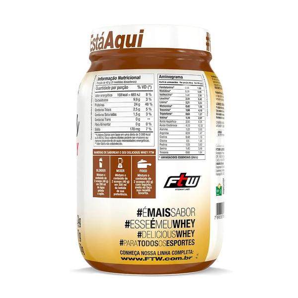 Delicious 3Whey Pote 900g - FTW Fitoway - FTW Fitoway Labs Imagem de Delicious 3Whey Pote 900g - FTW Fitoway
