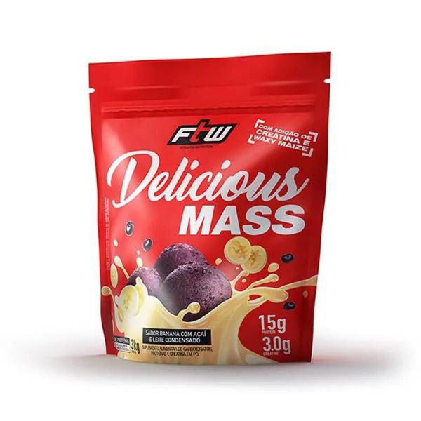 Imagem de Delicious Mass 3000G Refil Banana/Açaí/Leite Condensado Ftw