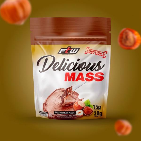 Imagem de Delicious Mass (3kg) - Sabor: Creme de Avelã