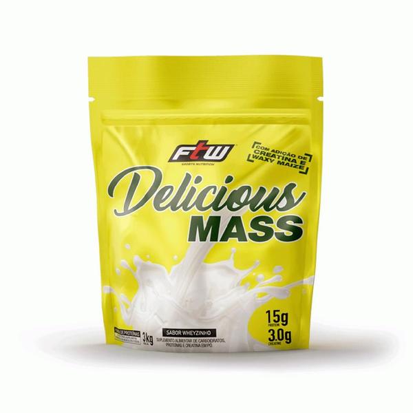 Imagem de Delicious Mass (3kg) - Sabor: Wheyzinho (Natural)