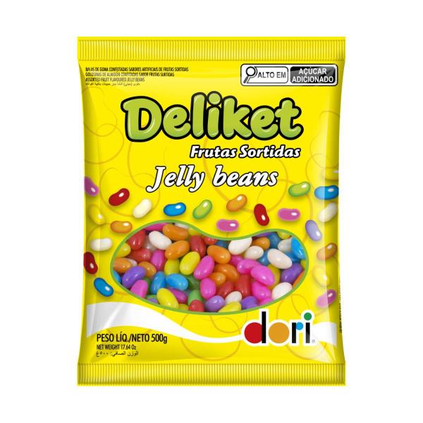 Imagem de Deliket candy sabor de frutas 500g Dori