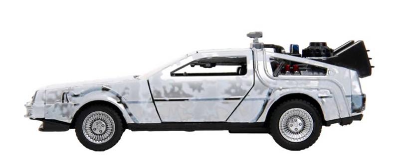 Imagem de Delorean Back To the Future 1 versão Frost Jada 1/32