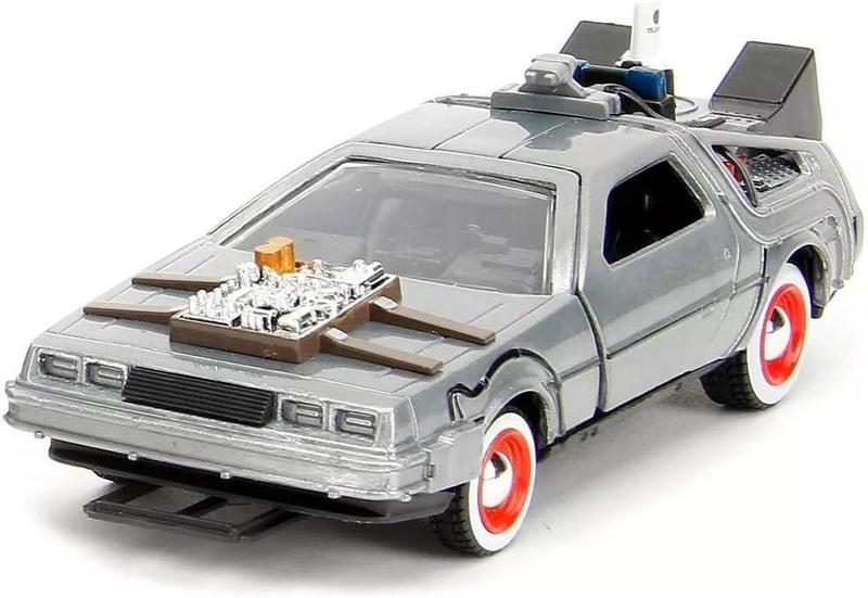 Imagem de Delorean Back To The Future Kit Com 3 Modelos Jada 1/32