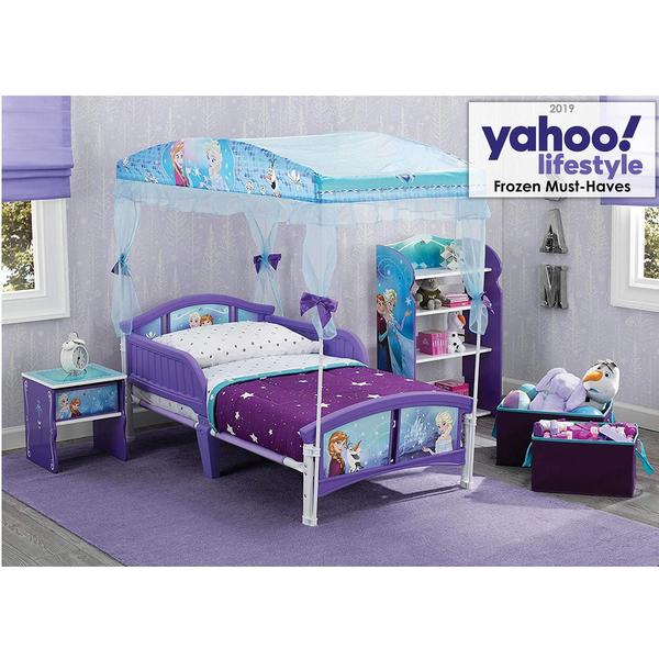 Imagem de Delta Crianças Canopy Toddler Bed, Disney Frozen