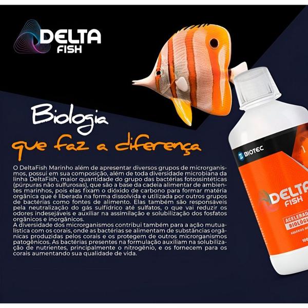 Imagem de Deltafish 100 ml marinho acelerador biologico marinho 