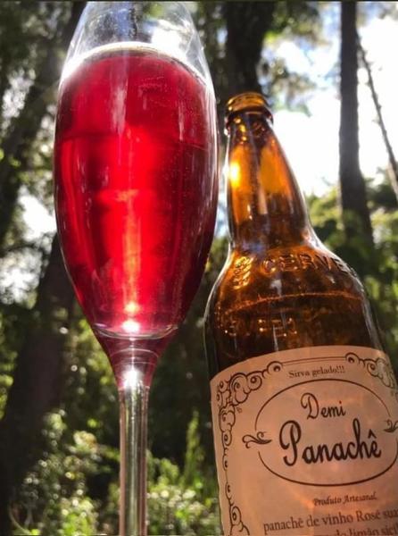 Imagem de Demi Panachê Carra 600ml - Vinho Rosé Limão