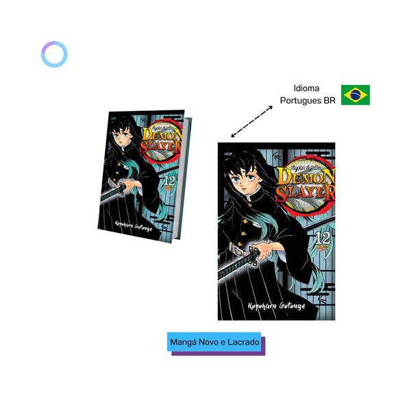 Demon Slayer Kimetsu No Yaiba Mangá - Volume Avulsos Português - Mangá Demon Slayer Imagem de Demon Slayer Kimetsu No Yaiba Mangá - Volume Avulsos Português