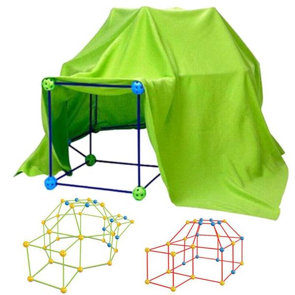 Imagem de Den Set Kit Play Construction Fort Tent Building Toy