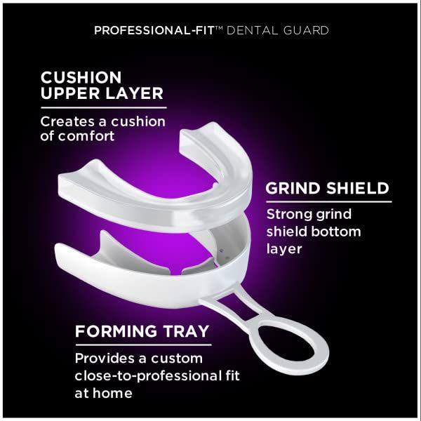 Imagem de Dental Guard DenTek Professional-Fit para trituração noturna de dentes