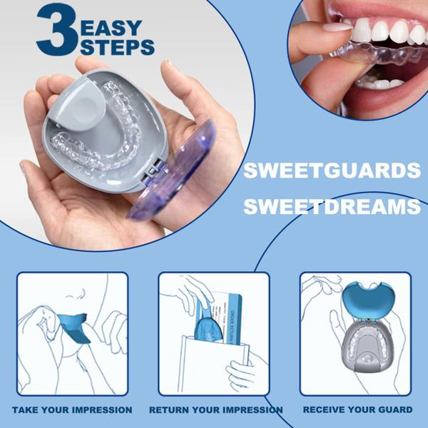 Imagem de Dental Night Guard SweetGuards, personalizado para moagem de bruxismo