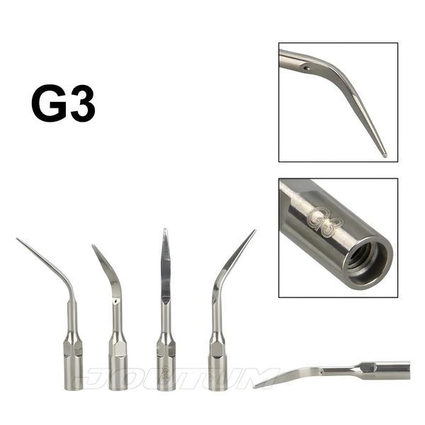 Imagem de Dental Ultrasonic Scaling Dicas, Fit EMS Woodpecker, Scaler Handpiece, G1,G2,G3,G4,P1,P3, 5pcs