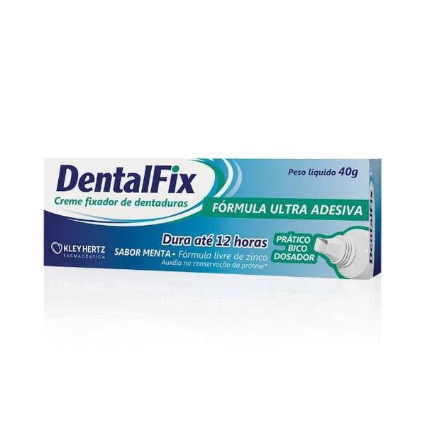 Imagem de DentalFix Creme Fixador Para Dentaduras Sabor Menta 40g