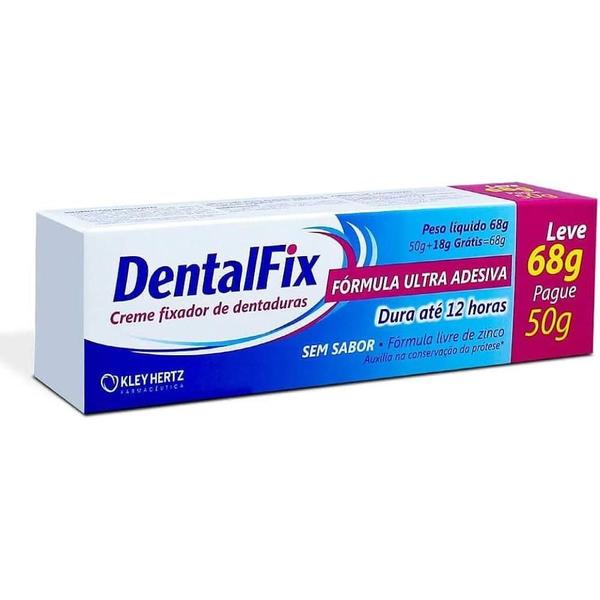 Imagem de Dentalfix creme fixador sem sabor l68g p50g kley hertz