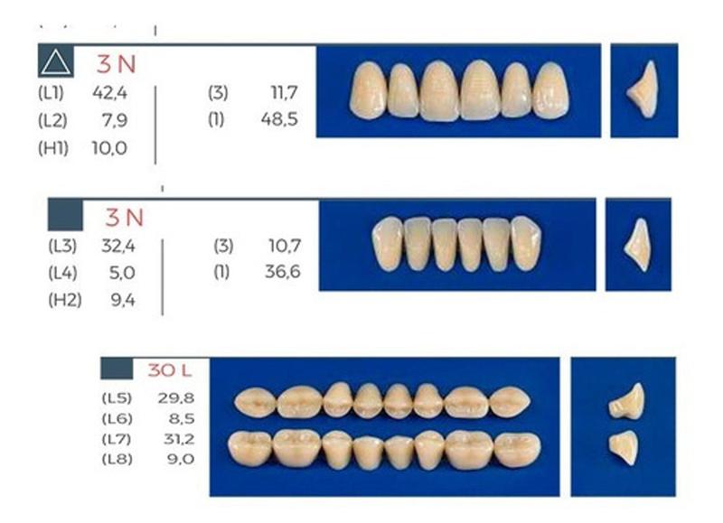 Dente Boca Completa Reposição Prótese Provisório 3n + 30l - Triunfo - Real Plus Imagem de Dente Boca Completa Reposição Prótese Provisório 3n + 30l