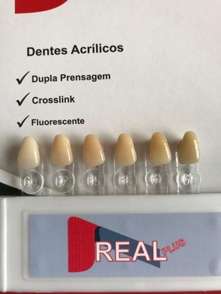 Dente Boca Completa Reposição Prótese Provisório 3n + 30l - Triunfo - Real Plus Imagem de Dente Boca Completa Reposição Prótese Provisório 3n + 30l