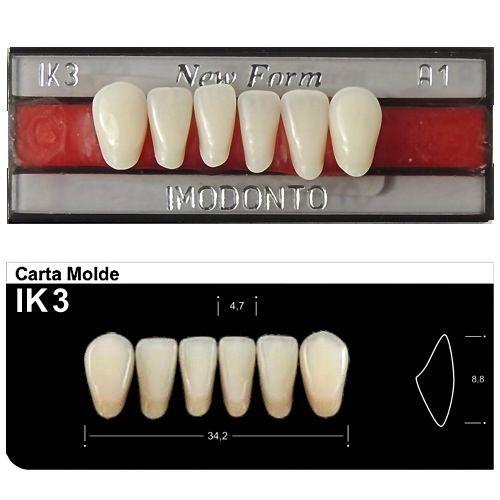 Imagem de Dente New Form Anterior IK3 Inferior - Imodonto