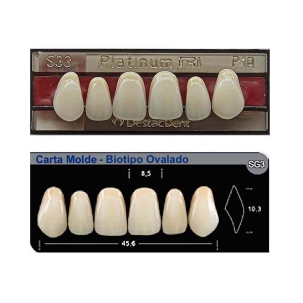 Imagem de Dente Platinum Tri 03 Camadas Anterior SG3 Superior  - Imodonto