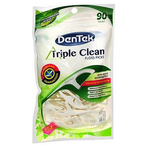 Imagem de Dentek Triple Clean Floss Escolhe Fresh Mint 90 cada por Dentek