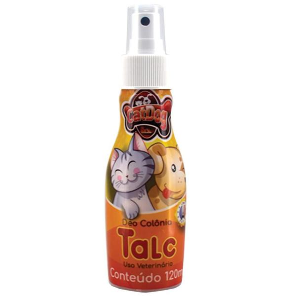 Imagem de Deo Colônia CatDog & Cia Talc para Cães e Gatos - 120 mL