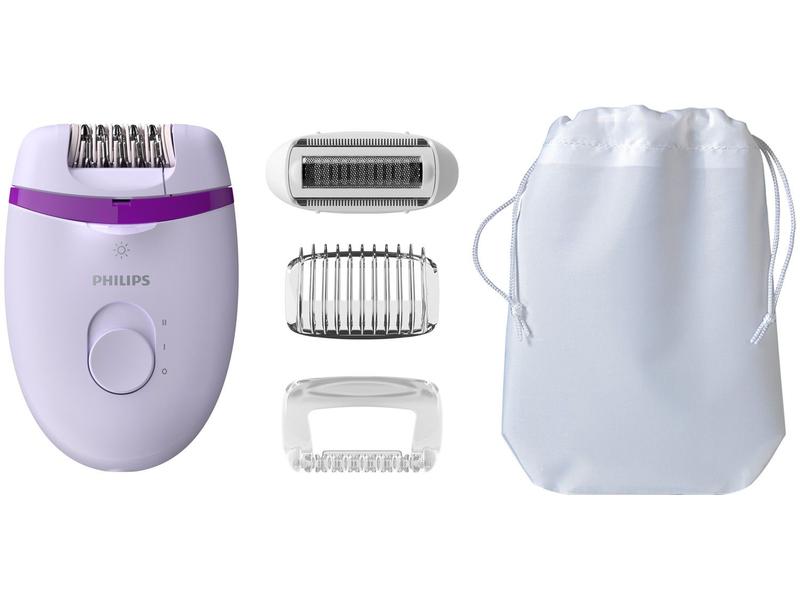 Depilador Elétrico Philips Satinelle Essential - BRE275/00 Seco 2 Velocidades Depilador Elétrico Philips Satinelle Essential - BRE275/00 Seco 2 Velocidades