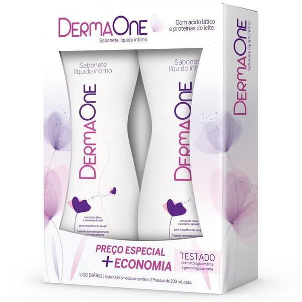 Derma One Sabonete Íntimo Com 2 Unidade de 200ml Cada - CIMED Imagem de Derma One Sabonete Íntimo Com 2 Unidade de 200ml Cada