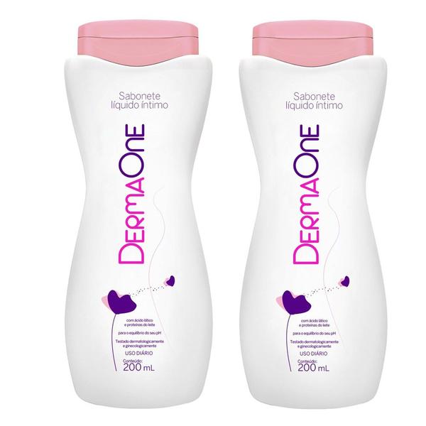 Derma One Sabonete Íntimo Com 2 Unidade de 200ml Cada - CIMED Imagem de Derma One Sabonete Íntimo Com 2 Unidade de 200ml Cada