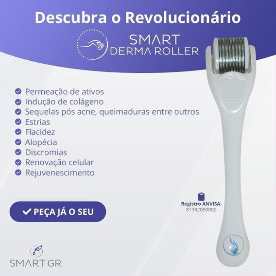 Imagem de Derma roller cilindro de microagulhamento smart gr