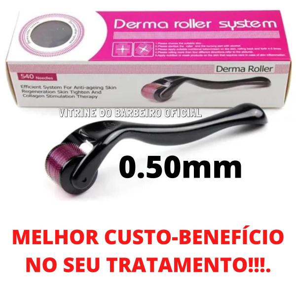 Imagem de Derma Roller System Original Com 540 De 0.50mm Uso Profissional