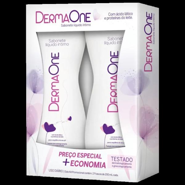 Imagem de DermaOne Kit Sabonete Íntimo - 2 Produtos de 200ml 