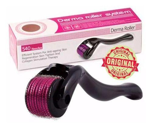 Imagem de Dermaroller Derma Roller 540 Agulhas 0,5mm A 2,5mm