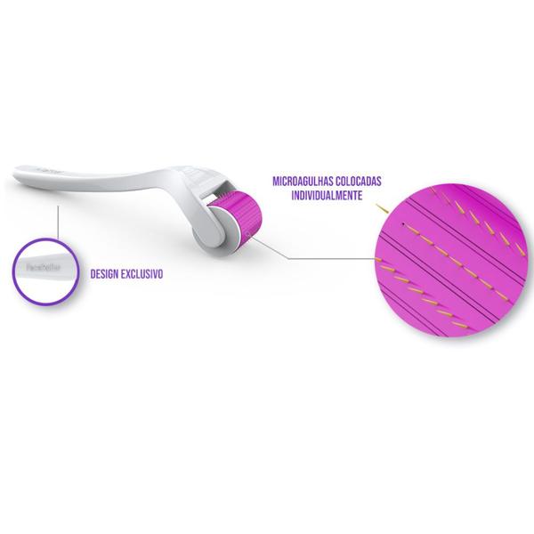 Imagem de Dermaroller system 1,0MM microagulhamento 540 agulhas estek