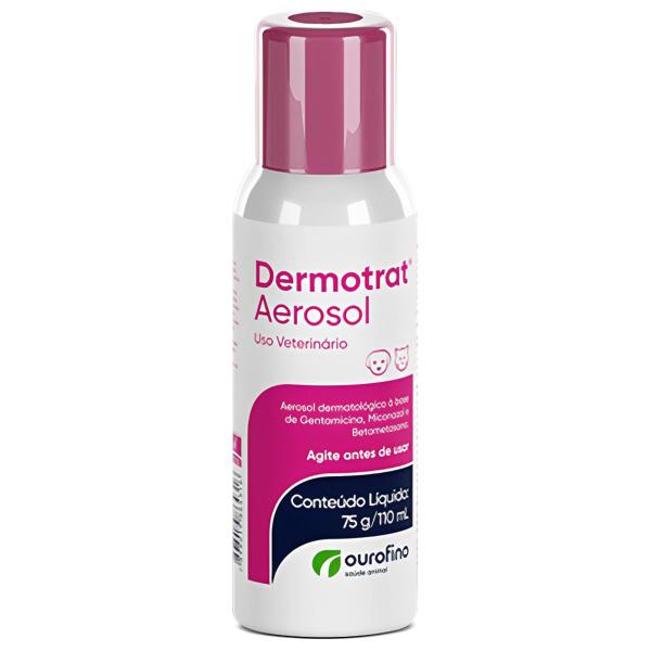 Dermotrat para Caes e Gatos 110 ml - Ouro Fino Dermotrat para Caes e Gatos 110 ml - Ouro Fino