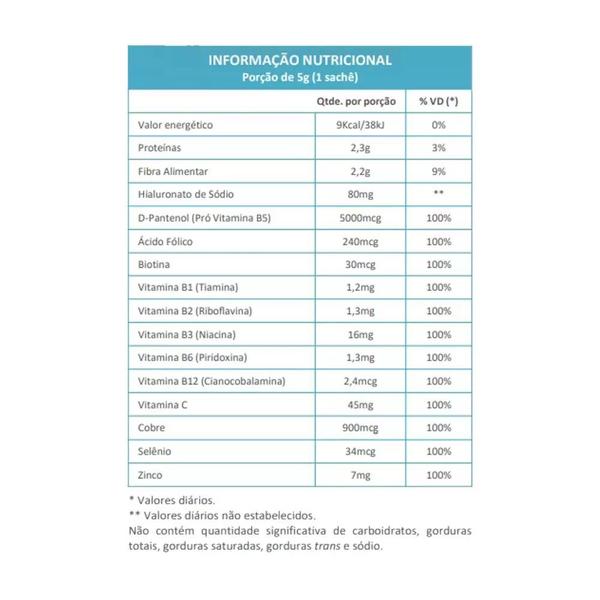 Imagem de Dermup Supreme Acido Hialurônico + Verisol 30 Saches - Neutro - Maxinutri