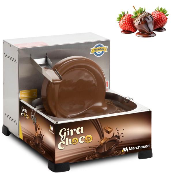 Derretedeira Chocolate Gira Choco Cuba Inox 127v Marchesoni Imagem de Derretedeira Chocolate Gira Choco Cuba Inox 127v Marchesoni