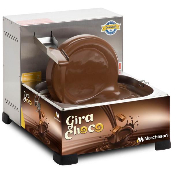 Imagem de Derretedeira Chocolate Gira Choco Cuba Inox 127v Marchesoni