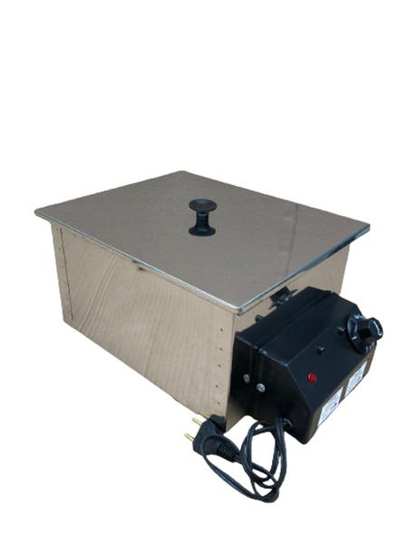 Derretedeira de cera elétrica Capacidade 10 kg 1 cuba - Equipamentos inox Imagem de Derretedeira de cera elétrica Capacidade 10 kg 1 cuba