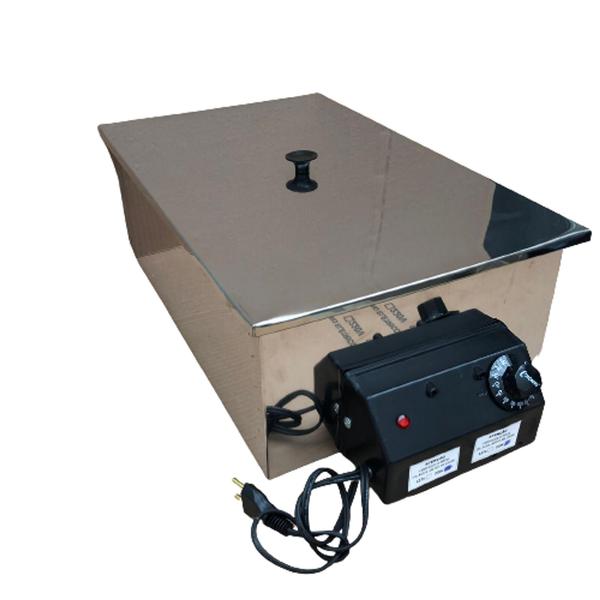Derretedeira de cera elétrica Capacidade 10 kg 1 cuba - Equipamentos inox Imagem de Derretedeira de cera elétrica Capacidade 10 kg 1 cuba